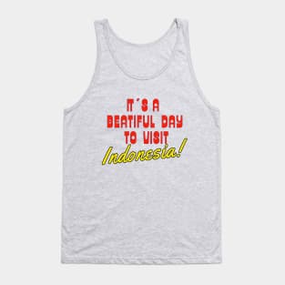 Indonesia, Asia.  Gift Ideas For The Travel Enthusiast. Tank Top